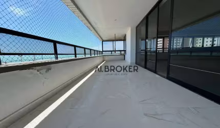 Na Beira Mar Apartamento com 3 dormitórios à venda, 320 m² por R$ 2.100.000 - Praia de Iracema - Fortaleza/CE