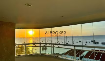 Na Beira Mar Apartamento com 3 dormitórios à venda, 220 m² por R$ 2.990.000 - Mucuripe - Fortaleza/CE