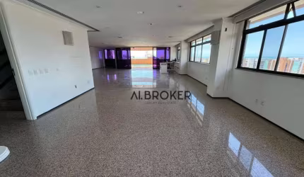 No Meireles Cobertura com 5 dormitórios à venda, 540 m² por R$ 4.300.000 - Meireles - Fortaleza/CE