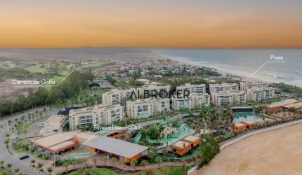 Recebo Imóvel e Facilito Cobertura na beira mar  com 4 dormitórios à venda, 143 m² por R$ 1.190.000 - Aquiraz Riviera - Aquiraz/CE