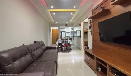 Apartamento para Venda em Praia Grande, Aviação, 2 dormitórios, 1 suíte, 2 banheiros, 1 vaga