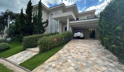 Sobrado com 4 dormitórios, 376 m² - venda por R$ 3.700.000,00 ou aluguel por R$ 20.500,99/mês - Condominio Parque das Garças I - Atibaia/SP