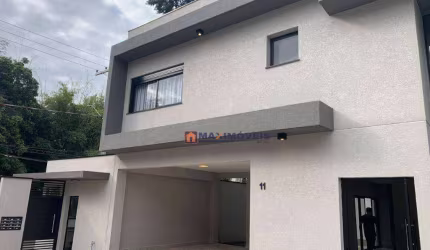 Casa de alto padrão mobiliada com 3 suítes, 203 m² - venda por R$ 1.482.000 ou aluguel por R$ 9.500/mês - Jardim Ipe - Atibaia/SP