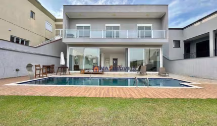 Casa com 3 dormitórios, 235 m² - venda por R$ 1.850.000,00 ou aluguel por R$ 10.350,00/mês - Figueira Garden - Atibaia/SP