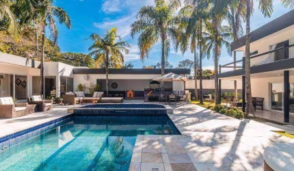 Casa com 6 dormitórios, 900 m² - venda por R$ 12.000.000 ou aluguel por R$ 30.000,00 - Condomínio Flamboyant - Atibaia/SP