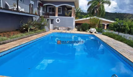 Casa com 5 dormitórios à venda, 517 m² por R$ 3.850.000 - Jardim Estância Brasil - Atibaia/SP