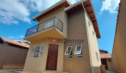 Casa com 3 dormitórios para alugar, 100 m² por R$ 4.655,85/mês - Jardim Maristela - Atibaia/SP