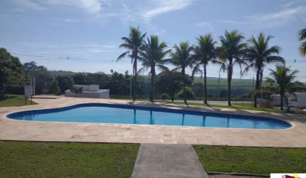 Terreno com ótima topografia em condomínio fechado, segurança total, lazer completo
