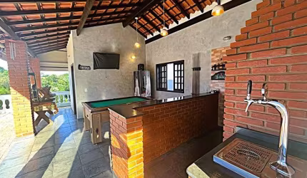 Chácara de luxo em condomínio no Vale do Sol Vitassay, Boituva-SP: 4 quartos, 1 suíte, 3 salas, 3 banheiros, 6 vagas, 247,14m².