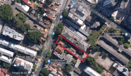 Terreno à venda na Rua Silveiro, 332, Menino Deus, Porto Alegre por R$ 4.000.000
