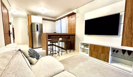 Lindo Apartamento finamente mobiliado em Itajuba à 80 mts da praia