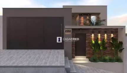 Casa com 4 dormitórios à venda, 204 m² por R$ 760.000,00 - Belo Horizonte - Varginha/MG