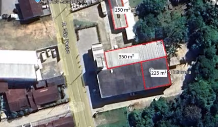 Barracão / Galpão / Depósito para alugar no São Pedro, Brusque , 350 m2 por R$ 6.000