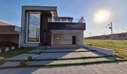 Sobrado com 4 dormitórios à venda, 230 m² por R$ 1.700.000,00 - Condomínio Residencial Evidências - Indaiatuba/SP
