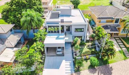 Sobrado com 4 dormitórios à venda, 380 m² por R$ 2.800.000,00 - Condomínio Horizontown - Indaiatuba/SP
