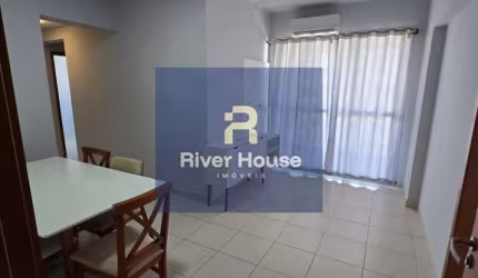 Apartamento para locação,3/4 sendo 01 suite e  semi mobiliado em  Parque Residencial Beira Rio Gran