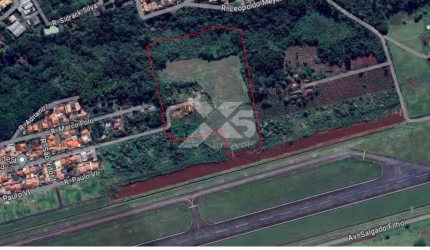 Terreno Industrial À Venda Com 53.278,40m² Ao Lado do Aeroporto de Londrina. Zoneamento ZI1 (Zona Industrial 1).