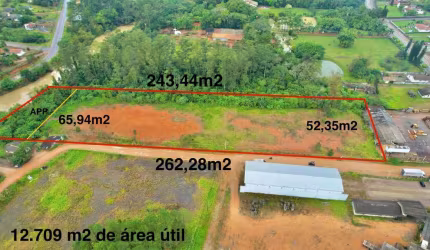 Terreno Industrial/Comercial no Centro de Presidente Getúlio