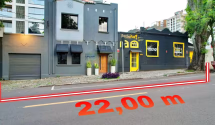 Terreno ZR4 no Juvevê com 2 Imóveis Comerciais (Sobrado e Casa Térrea) - Oportunidade Única!