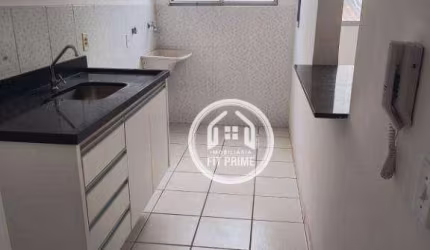 Apartamento com 2 dormitórios à venda, 55 m² por R$ 182.000 - Residencial Macedo Teles I - São José do Rio Preto/SP