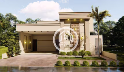 Casa com 3 dormitórios à venda, 122 m² por R$ 680.000,00 - Condomínio Bella Vitta - Bady Bassitt/SP