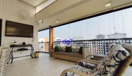 Cobertura plana com 3 dormitórios à venda, 214 m² por R$ 1.840.000 - Vila São Francisco - São Paulo/SP