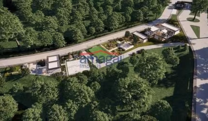 Terreno em condomínio fechado à venda no Condomínio Residencial Ecopark Bourbon, Caçapava  por R$ 235.000