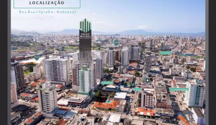 Apartamento com 2 dormitórios à venda, 103 m² por R$ 741.000,00 - Kobrasol - São José/SC