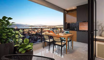 Apartamento com 3 dormitórios à venda, 117 m² por R$ 1.040.432,47 - Capoeiras - Florianópolis/SC