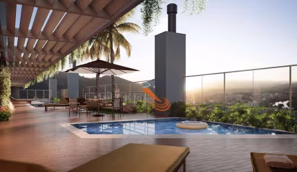 Apartamento com 3 dormitórios à venda, 95 m² por R$ 851.197,50 - Centro - Biguaçu/SC