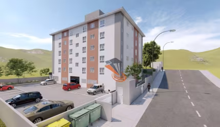 Apartamento com 1 dormitório à venda, 34 m² por R$ 192.168,00 - Jardim Janaína - Biguaçu/SC