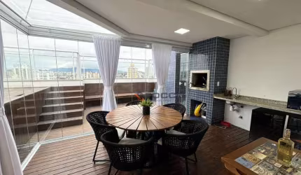 Cobertura com 3 dormitórios à venda, 192 m² por R$ 3.195.000,00 - Barreiros - São José/SC