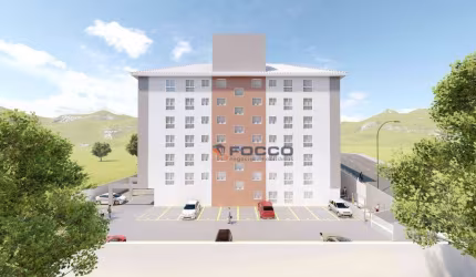 Apartamento com 2 dormitórios à venda, 44 m² por R$ 228.735,00 - Jardim Janaína - Biguaçu/SC