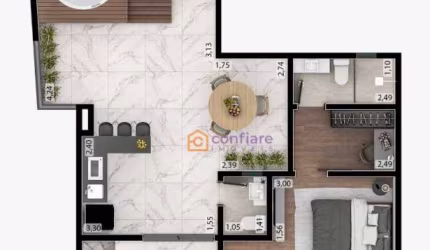 Cobertura com 3 dormitórios à venda, 140 m² por R$ 999.900,00 - Aeroporto - Juiz de Fora/MG