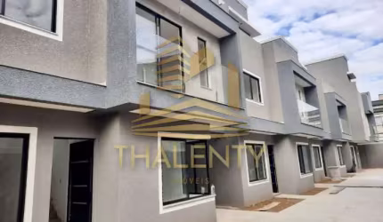 Casa em condomínio fechado com 3 quartos à venda na Rua Maria Luiza Bazzani Natal, Uberaba, Curitiba, 120 m2 por R$ 650.000
