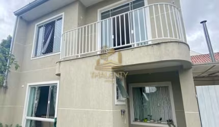 Casa em condomínio fechado com 3 quartos à venda na Rua Tenente-Coronel Servando de Loyola e Silva, 315, Barreirinha, Curitiba, 136 m2 por R$ 699.000