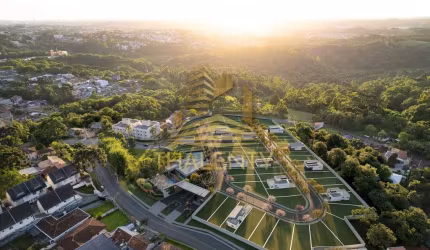 Terreno em condomínio fechado à venda na Rua Clotário de Macedo Portugal Filho, 121, Taboão, Curitiba, 162 m2 por R$ 570.000