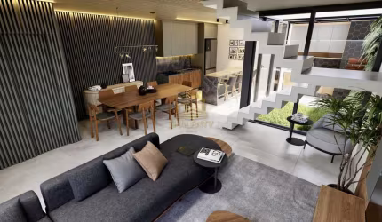Casa em condomínio fechado com 3 quartos à venda na Rua João Gava, 183, Pilarzinho, Curitiba, 160 m2 por R$ 799.000
