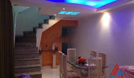 Sobrado com 3 dormitórios à venda, 182 m² por R$ 750.000,00 - Jardim Santa Clara - Guarulhos/SP