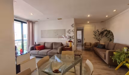 Apartamento à venda com 3 quartos sendo 1 suíte, varanda e 2 vagas de garagem