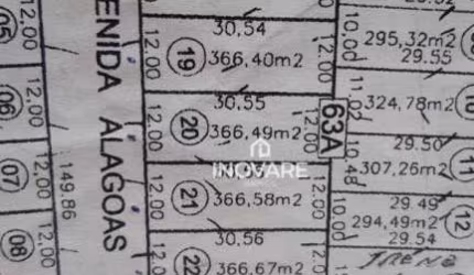 Terreno à venda, 396 m² por R$ 180.000,00 - Setor Nova Aurora - Itumbiara/GO