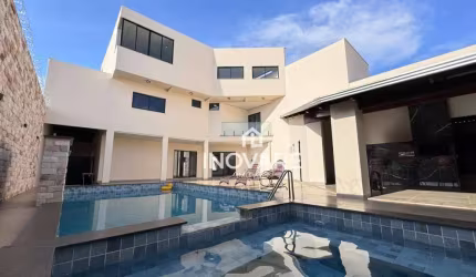 Casa com piscina,  4 dormitórios à venda, 400 m² por R$ 2.650.000 - Residencial Jardim Primavera - Itumbiara/GO