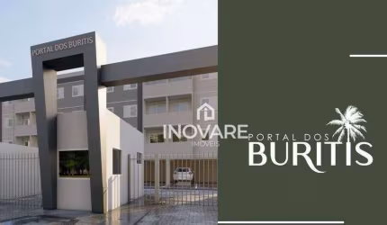 Apartamento com 2 dormitórios à venda, 41 m² por R$ 179.000,00 - Setor Buritys - Itumbiara/GO