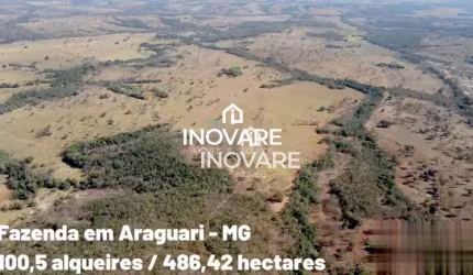 Fazenda à venda, 486,42 hectares por R$ 25.125.000 - Sewa - Araguari/MG