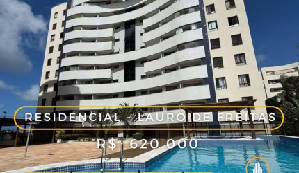 Apartamento para Venda em Lauro de Freitas, Pitangueiras, 3 dormitórios, 2 suítes, 4 banheiros, 3 vagas