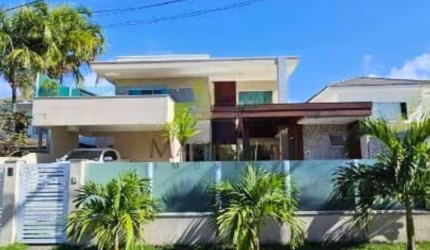 Casa em Condomínio para Venda em Lauro de Freitas, Buraquinho, 4 dormitórios, 4 suítes, 5 banheiros, 2 vagas