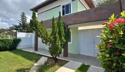 Casa em Condomínio para Venda em Camaçari, Catu de Abrantes (Abrantes), 4 dormitórios, 4 suítes, 5 banheiros, 4 vagas