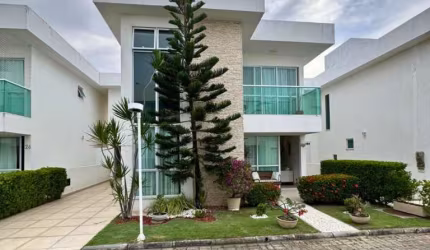 Casa em Condomínio para Locação em Lauro de Freitas, Buraquinho, 4 dormitórios, 4 suítes, 5 banheiros, 2 vagas