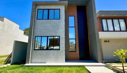 Casa em Condomínio para Venda em Camaçari, Vila de Abrantes (Abrantes), 4 dormitórios, 4 suítes, 4 banheiros, 2 vagas
