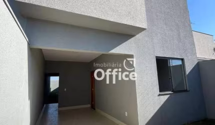 Casa com 3 dormitórios à venda, 100 m² por R$ 330.000 - Residencial Flor do Cerrado - Anápolis/GO